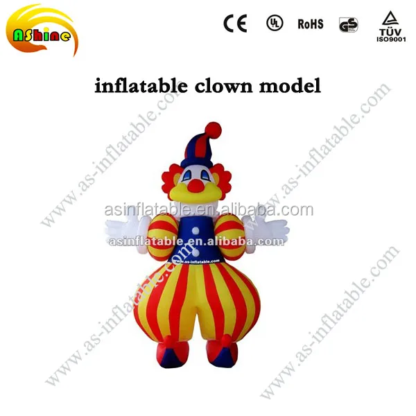 promotional clown inflatable cartoon model for sale