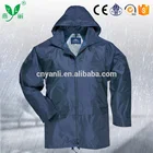 Fashion Outdoor Sport Custom Waterproof Mens Bike PVC Rain Jacket