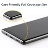 2018 High sensitive smooth full size cover transparent tpu dustproof soft screen protector for Samsung s9 s9 plus