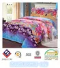 Flowers printed bedding flannel blanket coral fleece blanket