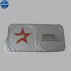 Promotional custom design printing foldable auto sunshade