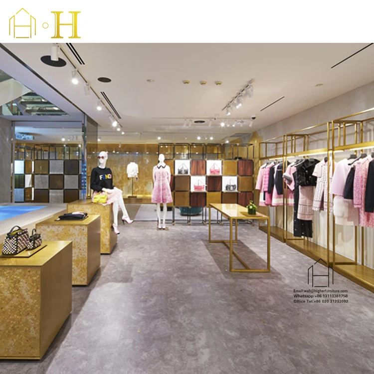 Retail Clothing Showroom Interior Design For Cloth Shop Buy