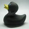 cheap promotional black rubber duck, wholesale black bath duck ,floating black duck