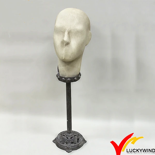 Wholesale Decorative Vintage Male Mannequin Heads