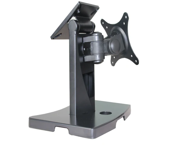 Dual pos touch stand for double sided lcd screen, View double sided lcd