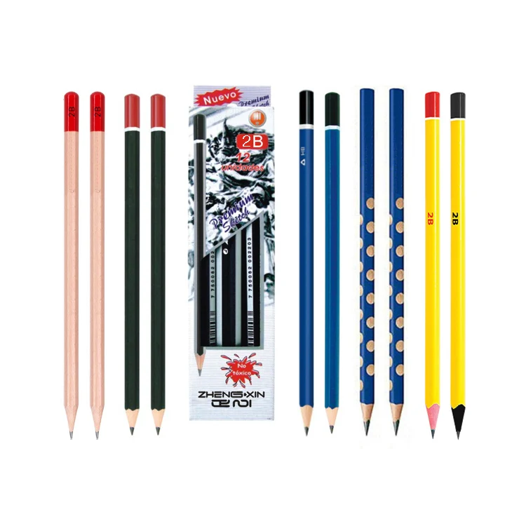2b graphite drawing pencils