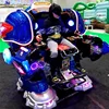 New design shopping mall family games electric walking robot rides on toy for sale