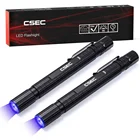 Black light uv medical hand led pen light