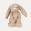 custom Black gray white stuffed animals plush bunny stuffed rabbit soft toy