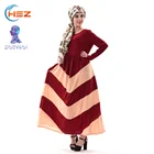 Zakiyyah MDZ008 Stripe Design Modest Islamic Clothing Women