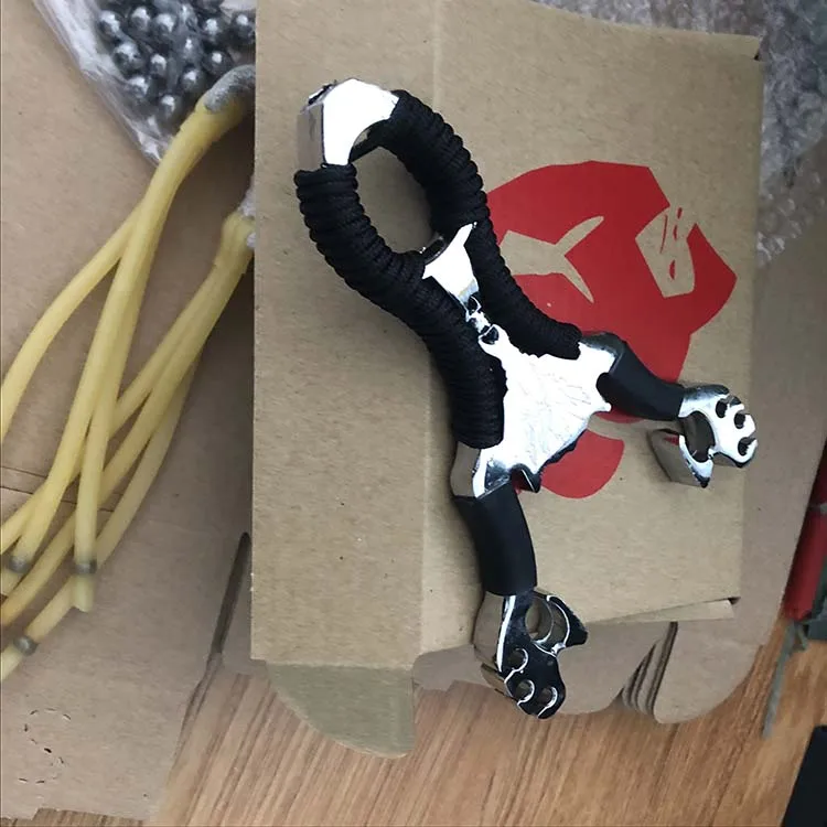 Aluminum steel slingshot hunting catapult will steel ball ,hunting slingshot with light holder china wholesale, As picture
Aluminum steel slingshot hunting catapult will steel ball ,hunting slingshot with light holder china wholesale, As picture