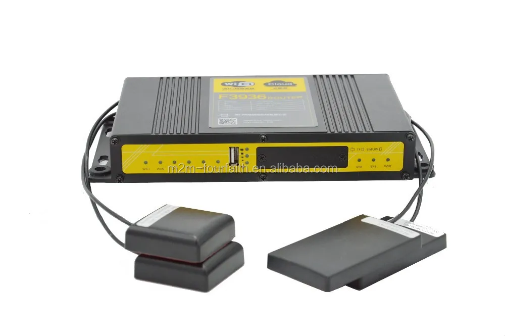 F3936 3g/4g Car Modem Router Wifi For Hotspot And Gps,Failover Backup 2