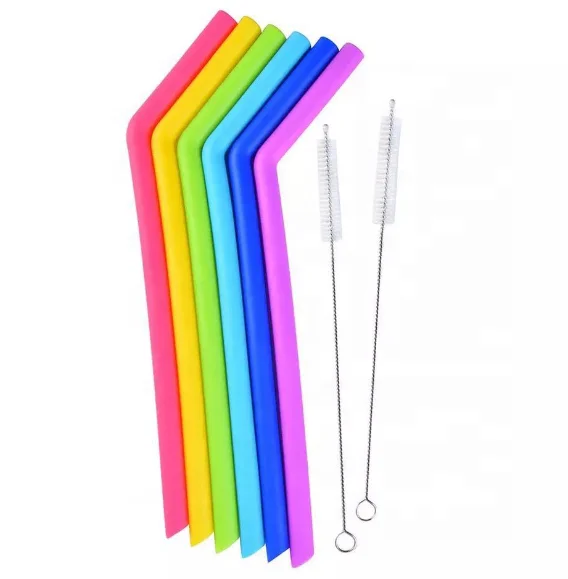 Wholesale Hot Sale BPA Free Kids Safely Silicone Reusable Drinking Straws With Case, Any color are availiable
Wholesale Hot Sale BPA Free Kids Safely Silicone Reusable Drinking Straws With Case, Any color are availiable