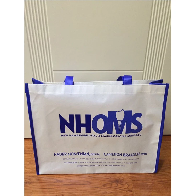 recycled non woven polypropylene shopping bags