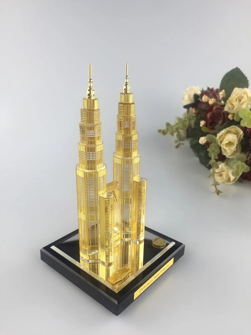 crystal twin towers,corporate gifts, souvenirs