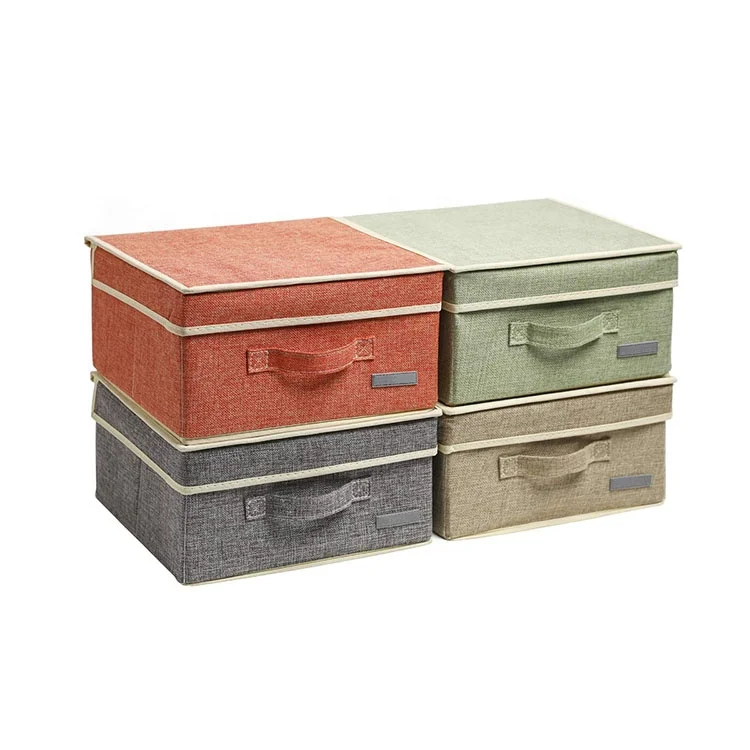 Fabric Closet Organizer Closet Storage Boxes With Lids Kids Closet, Customized color
Fabric Closet Organizer Closet Storage Boxes With Lids Kids Closet, Customized color