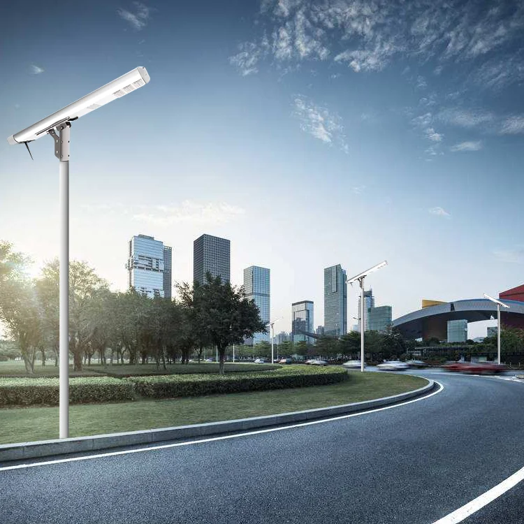 ZIGBEE Outdoor WIFI Function 30W 50W 80W All In One Solar Street Light - ANKUX.COM