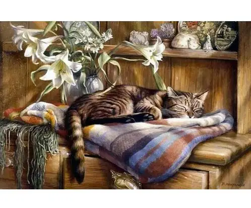 ANGEL'S HAND Round/Square Rhinestones Diamond Embroidery Religion Diamond Painting Diamond Mosaic White cat sleeping flowers
ANGEL'S HAND Round/Square Rhinestones Diamond Embroidery Religion Diamond Painting Diamond Mosaic White cat sleeping flowers