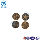 Nickel-free Button Buttons Dawei Brand New Fashion Wholesale Custom Logo Metal Jeans Button