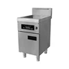 Temperature Display induction electric industrial fat deep fryer, commercial electric oil less turkey deep fryer 23L