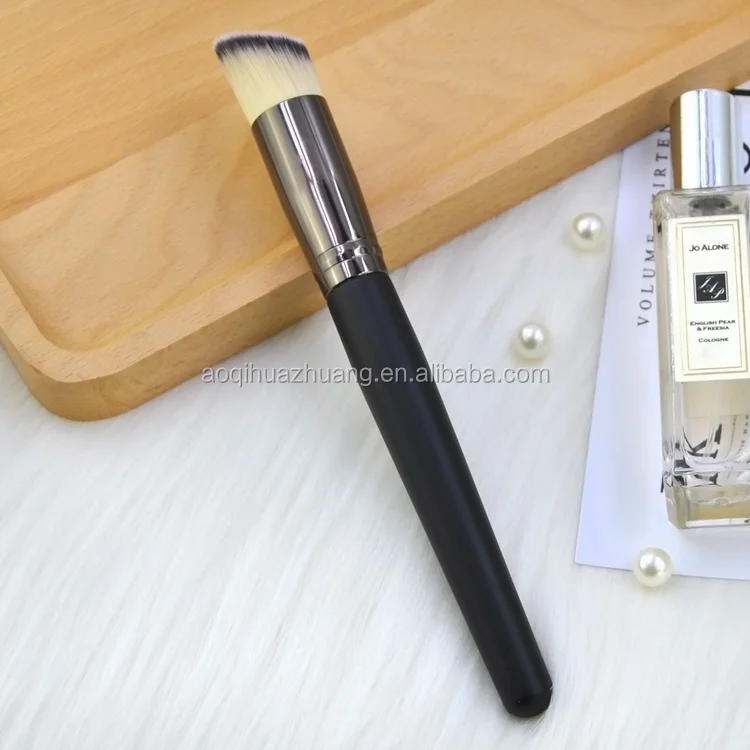 mineral bare powder foundation contour face cosmetics brush