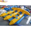 Floating water park toy Inflatable flying fish/banana boat/inflatable floating island for water sports