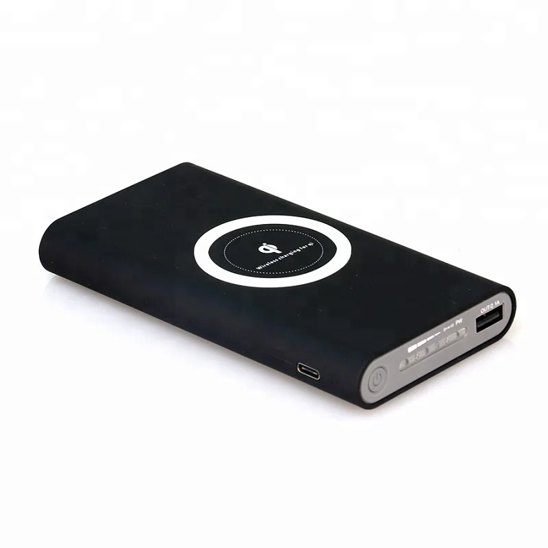 Portable Qi Wireless Power Bank Charger for Type-C Android Mobile Phone, Black;gray;white
Portable Qi Wireless Power Bank Charger for Type-C Android Mobile Phone, Black;gray;white