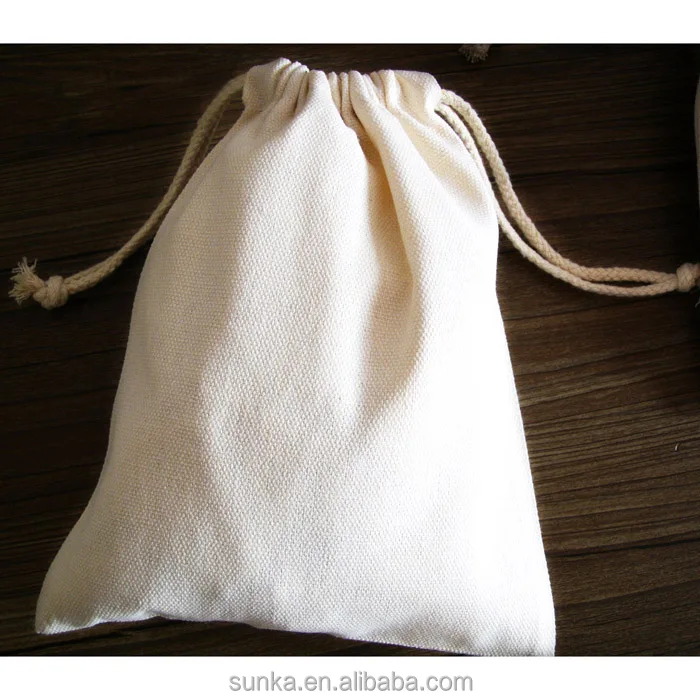 Custom Natural Color Cotton Canvas Drawstring Bag Dust Bags For Handbags And Shoes - Buy Dust ...