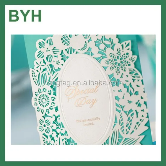 beautiful decorative designer paper blue envelope for wedding