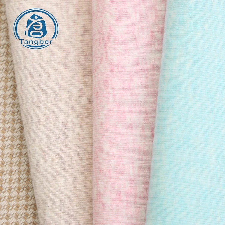 winter coat fabric cotton rib knit fabric bonded polyester super soft fabric soft hand feel for garment