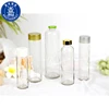 New type modern design glass water bottles 500ml