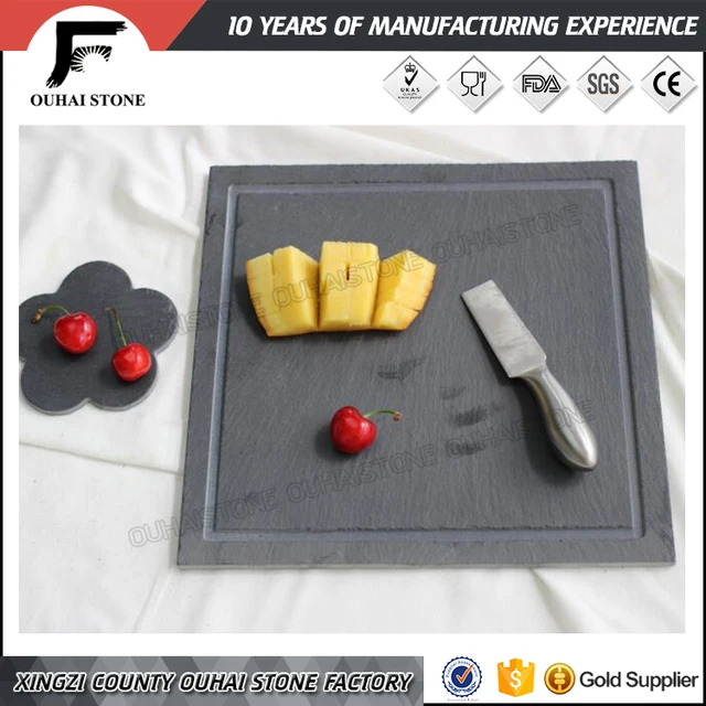 good quality slate tapas set cheese boards food tray natural