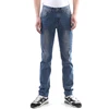 wholesale sky blue stretch plain jeans pants from china for men wide leg