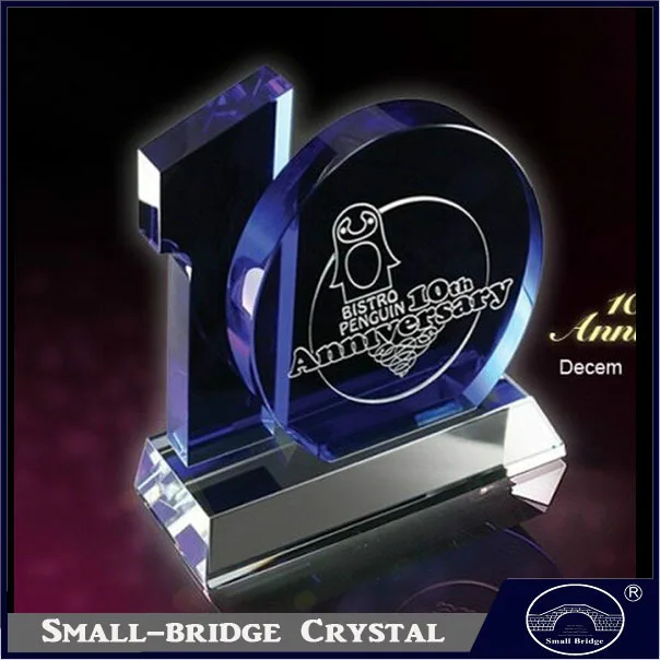 Supply 5th 15th 20th 10th Anniversary Gifts Corporate Gift Crystal