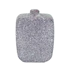 Haodexin 50ml glass perfume bottles fragrance spray bottles glittering finish