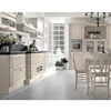 Classics Style Vintage Lacquer Customized Glass Door Kitchen Cabinet