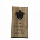 2018 Top Quality Customized Wood Bottle Opener Corkscrew