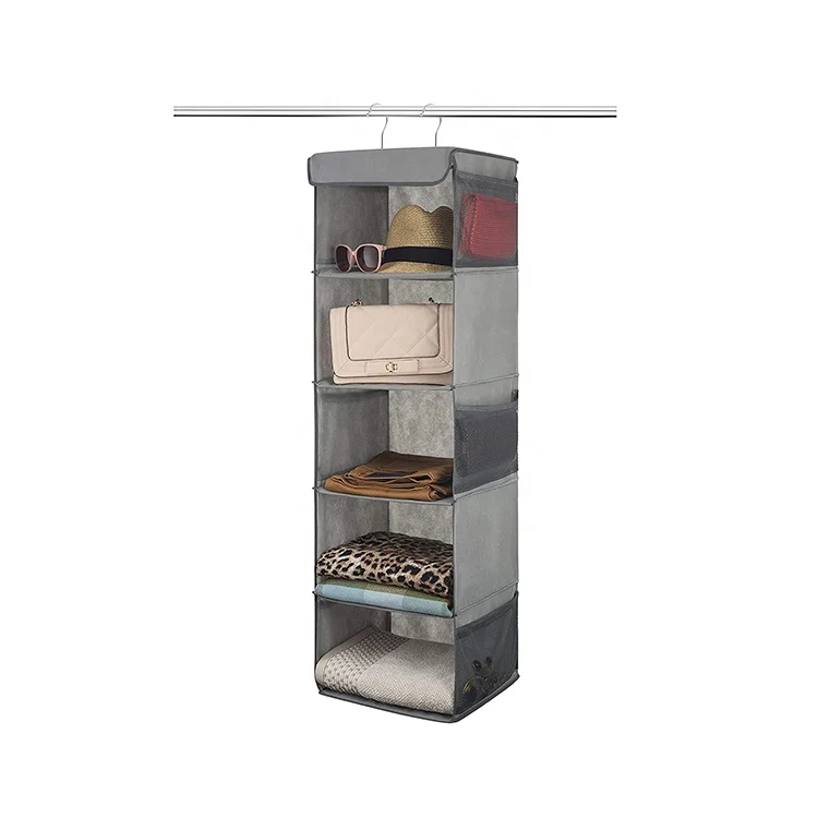 Hanging Sweater Shelves Clothes Rail Hanging Storage Cloth Storage Shelves With Pocket, Customized color
Hanging Sweater Shelves Clothes Rail Hanging Storage Cloth Storage Shelves With Pocket, Customized color