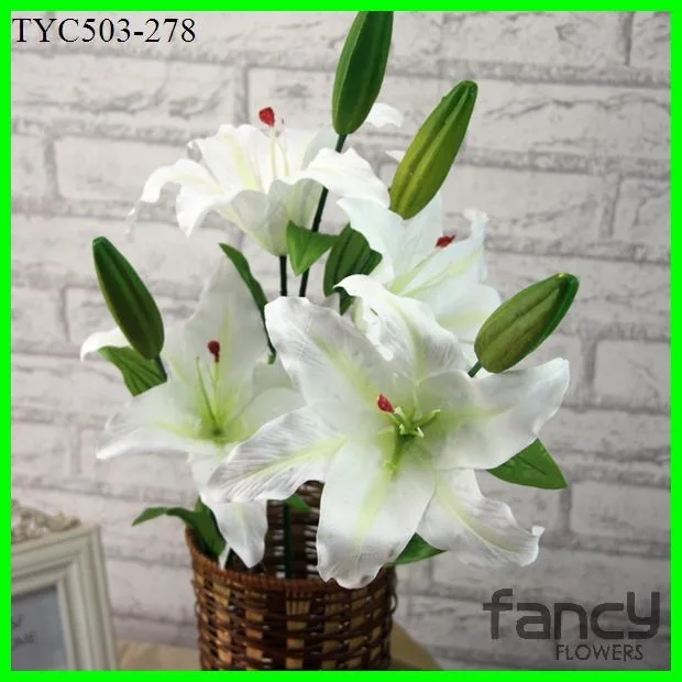 Long Stem Wholesale Cheap Artificial Easter Lily Flower Buy