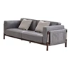 New Design Fabric Couch Home Furniture Three Seat Sofa Set For Living Room