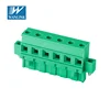 green vertical pluggable terminal block connector pitch 7.5mm/7.62mm thermocouple ceramic terminal block 2EDGKAM-7.5/7.62