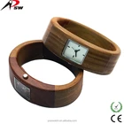 Latest new bracelet style wooden watches shenzhen factory price wood watch quartz gift box