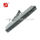 16A 8 Outlets IEC C13 Smart SNMP PDU for Remote Network Power Management