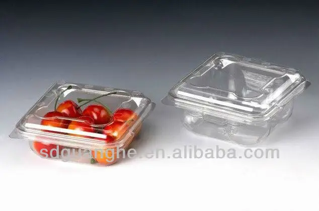 250g PET disposable plastic fruit containers