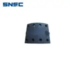 FAW truck spare parts brake shoes 2501407-Q402A
