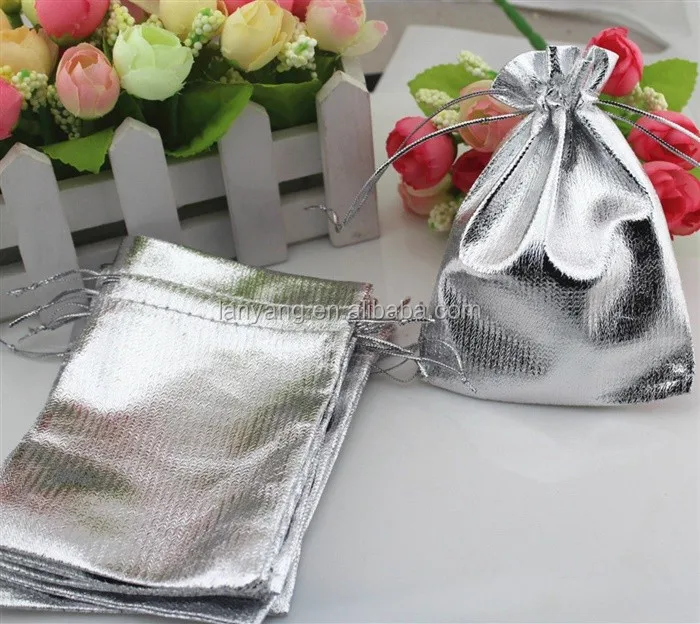 organza voile jewelry favour wedding candy gift pouch bags 7x9cm