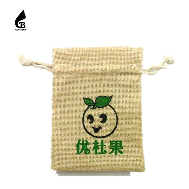factory drawstring jute canvas jewelry pouches cotton twill bag