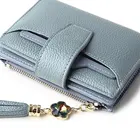 Wallet Purse Wallet Card Holder Genuine Leather Luxury Wallet Women Bifold Ladies Purse Card Holder