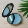 Compact Led Lighted Travel Makeup Mirror Magnifying Folding Hand Held Compact Mirror- Double Sided Portable Bright Natural LED