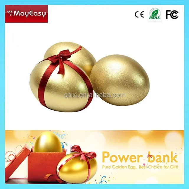 unique promotional gift,corporate gifts power bank lucky egg